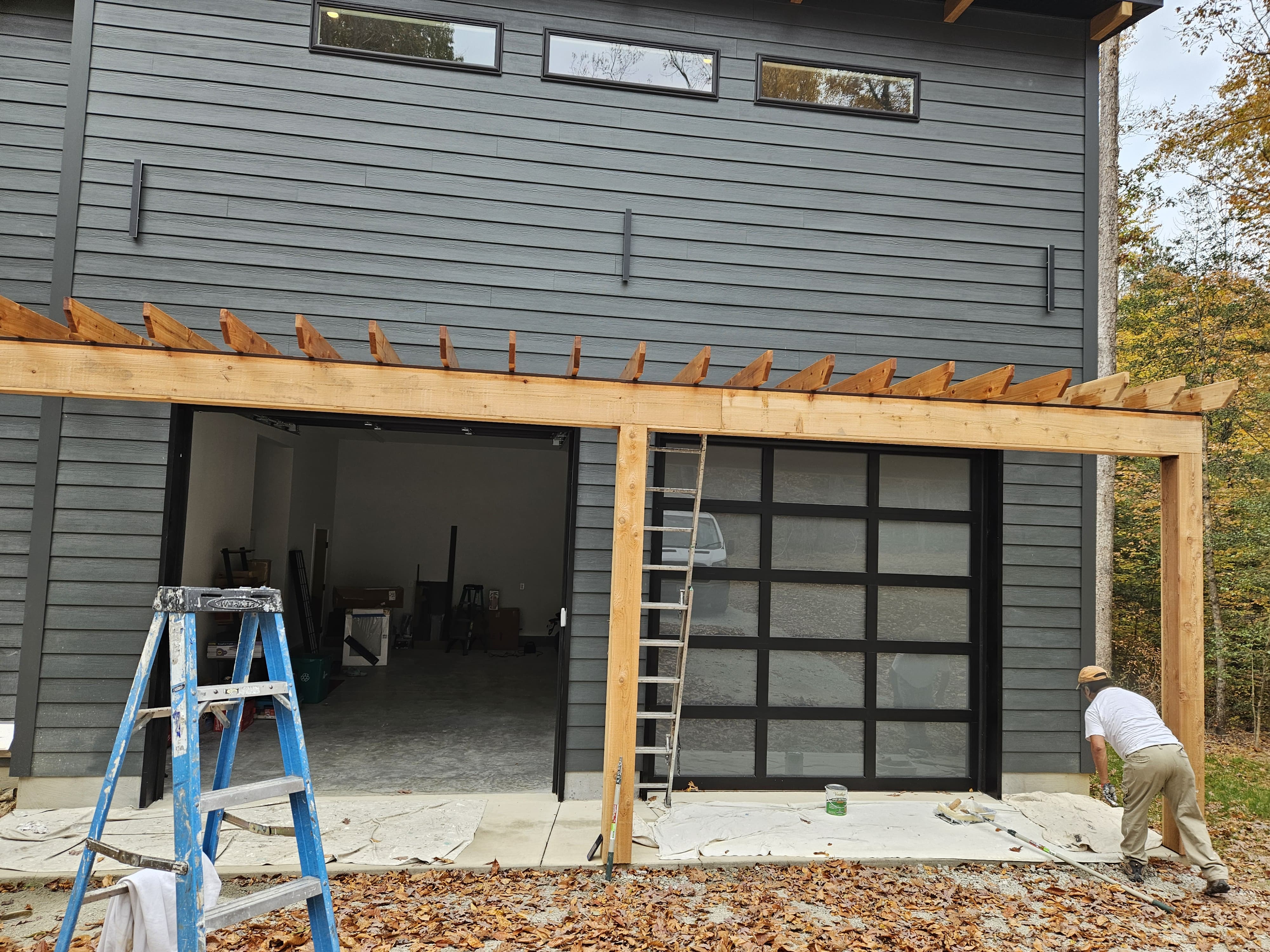 Exterior painting project