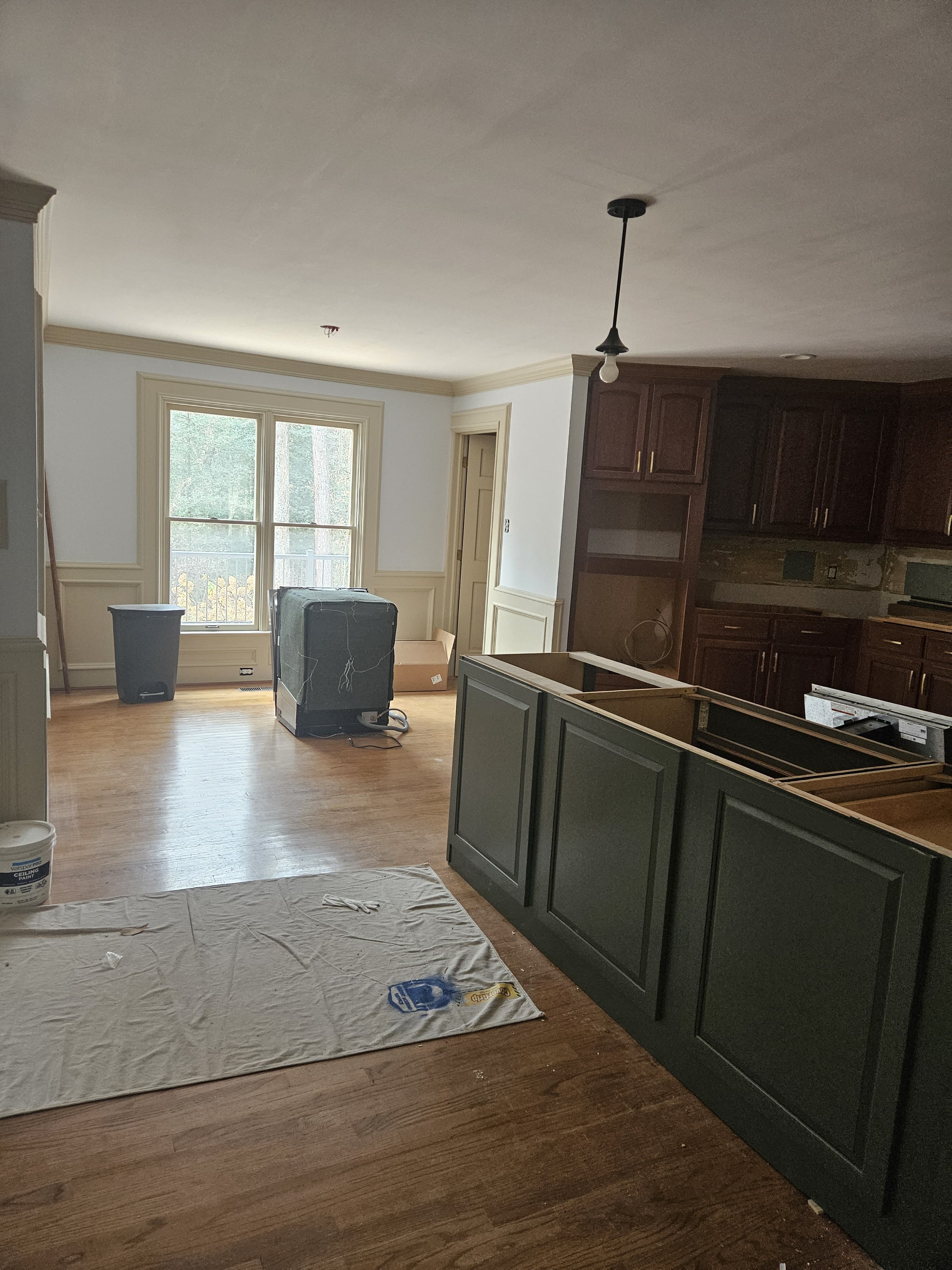 Interior painting project