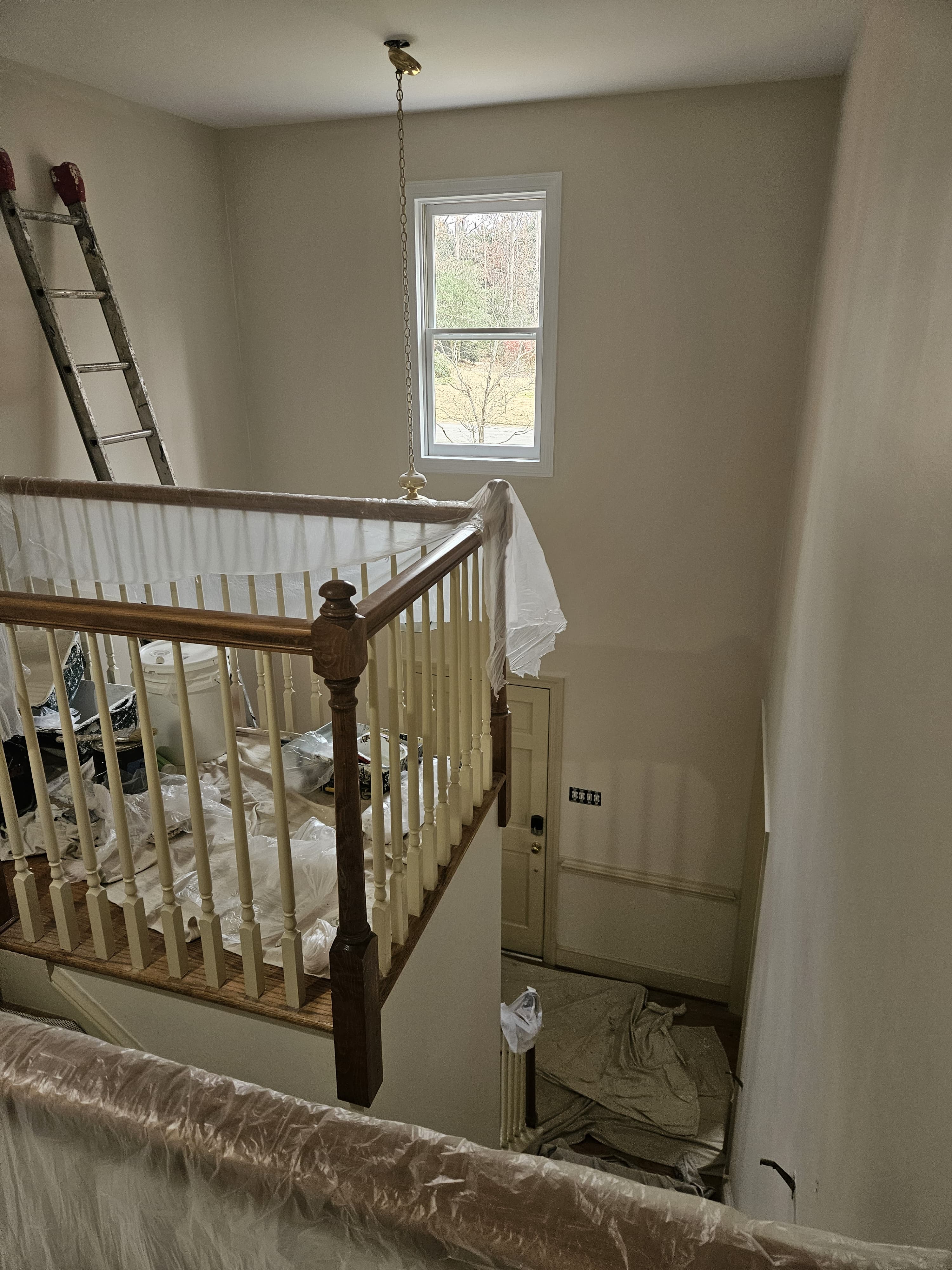 Interior painting preparation