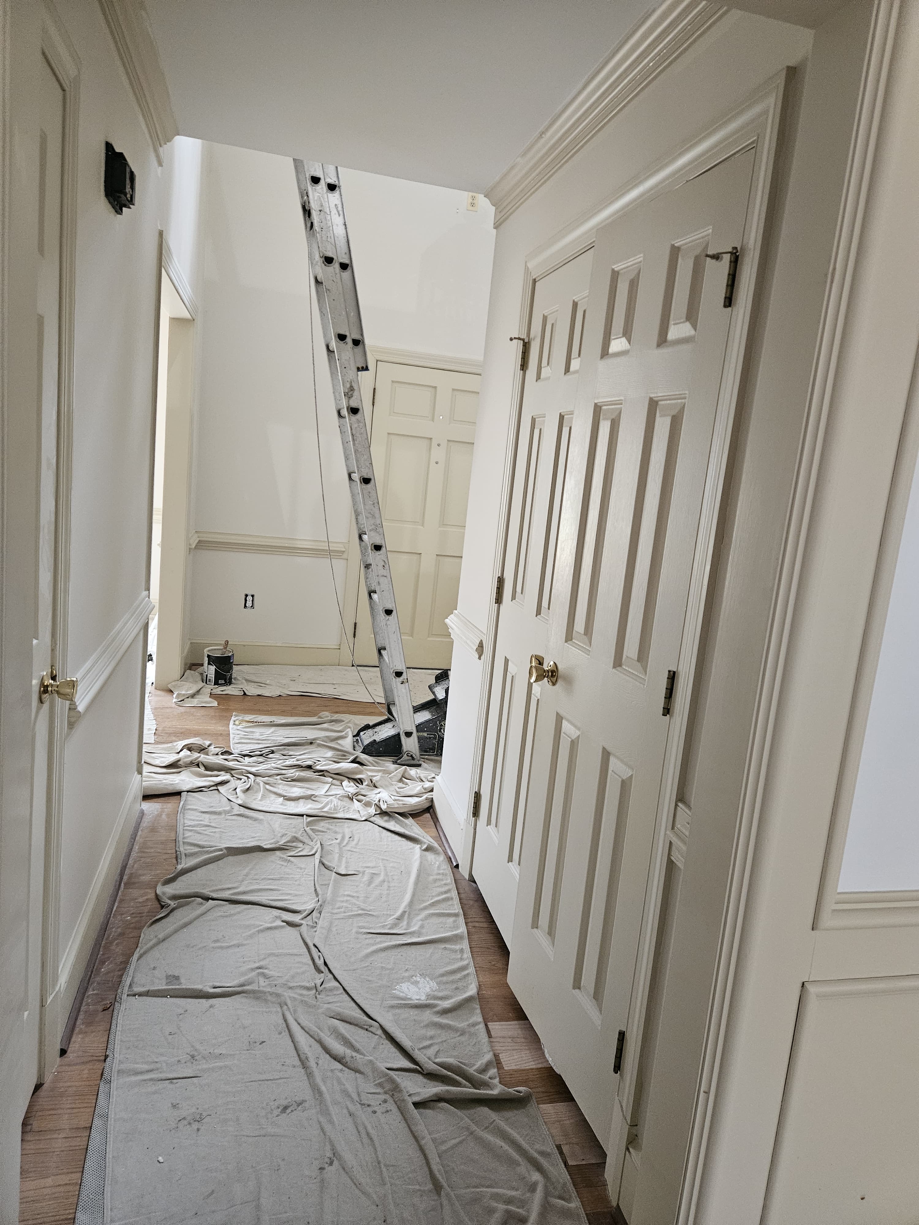 Interior painting project